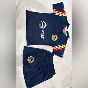 Club America Toddler Jersey Short Set